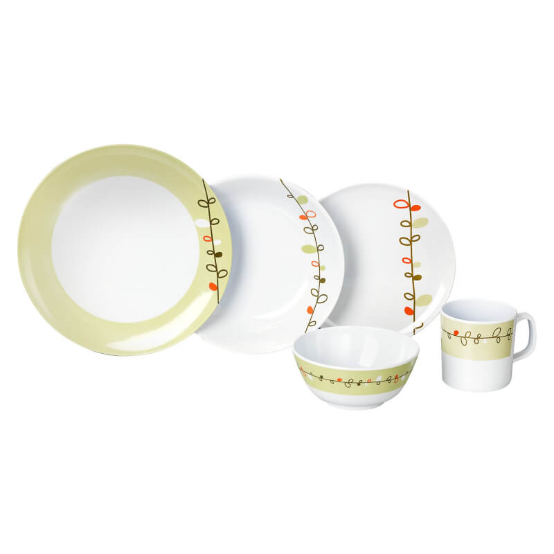 Zestaw Obiadowy Brunner Espirit Melamine Set Szt Espirit