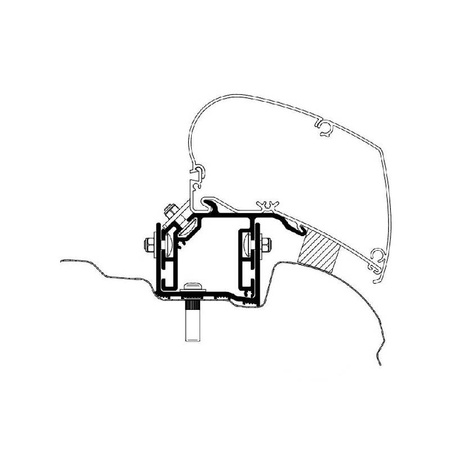 Adapter Markizy Thule Omnistor Do Vw Crafter Od R Lhd Markizy Adaptery