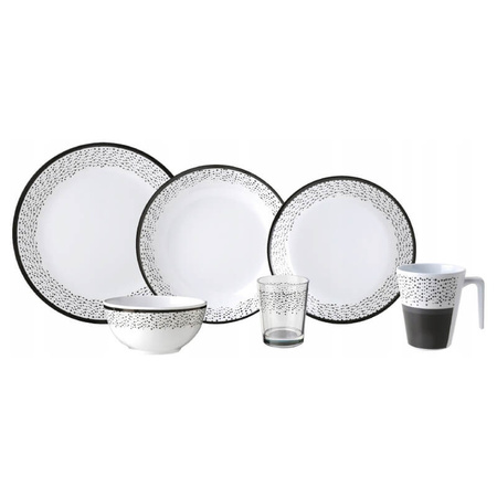 Zestaw obiadowy Brunner Pralin Melamine Set 16 szt. 