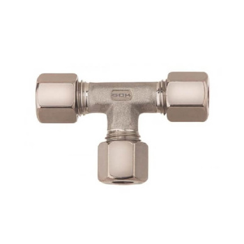 Trójnik gazu króciec GOK RVS10/10/10 mm