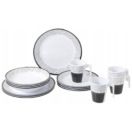 Zestaw obiadowy Brunner Pralin Melamine Set 16 szt. 