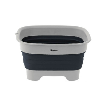 Składana miska z odpływem Outwell Collaps Wash Bowl szara