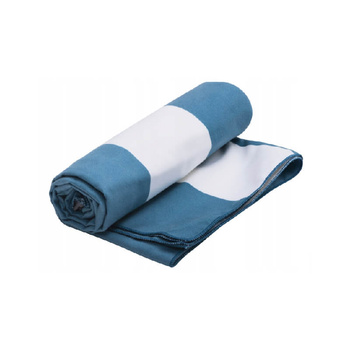 Ręcznik plażowy szybkoschnący SeaToSummit Drylite Towel XXL niebiesko-biały