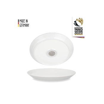 Komplet porcelanowych talerzy z magnesem Silwy