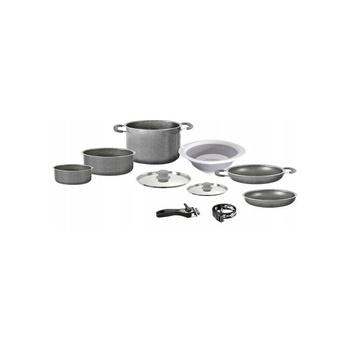 Zestaw garnków Brunner Gourmet Rock NG 9+1 Ø 24 cm