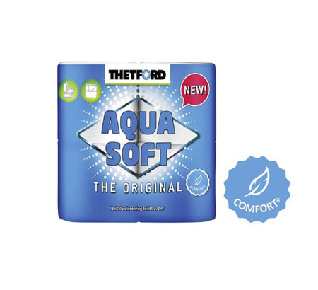 Zestaw Thetford - Aqua Kem Blue 0,78l + Toaleta XGL + Aqua Soft 6 rolek
