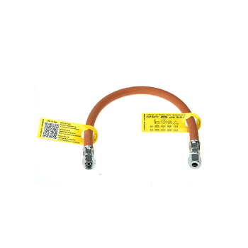 Wąż gazowy GOK 1/4 LH-UEM x RVS 8 40 cm