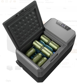 Lodówka kompresorowa Yolco BCX50 Carbon