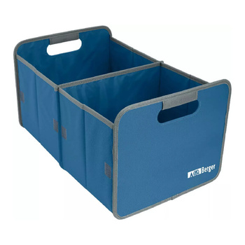 Składany organizer dwukomorowy Berger niebieski