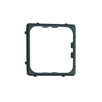Ramka pomocnicza do gniazdka Fawo czarna 5x5 cm