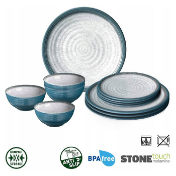 Zestaw obiadowy Brunner Midday Tuscany 12 szt.