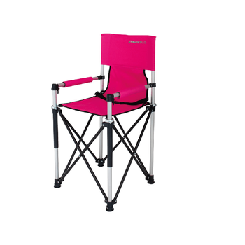Składane krzesło Petit Junior EuroTrail różowe