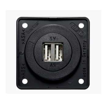 Podwójne gniazdo ładowania USB 12V 3A Berker Integro