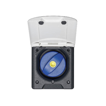 Zewnętrzne gniazdo wody czystej z klapką Fawo białe