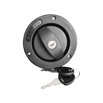 Wlew wody czystej z kluczykiem Fawo czarny