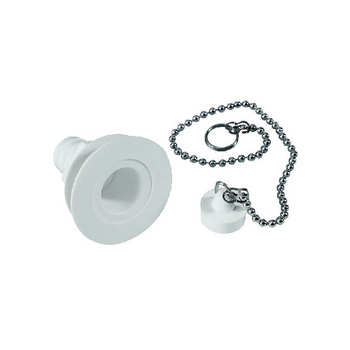 Odpływ umywalki prosty z korkiem Fawo