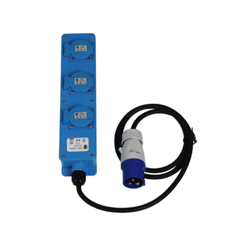 Przedłużacz na listwie CEE 230V 5m 3x Schuko Carbest