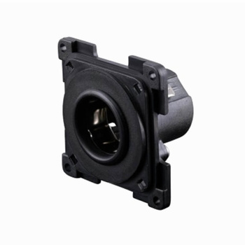 Gniazdo zasilania Fawo 2-PIN 6-24V/12A czarne