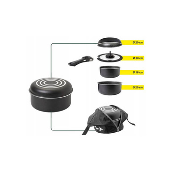 Zestaw garnków Brunner Pirate Mini 4+1 Ø 20 cm