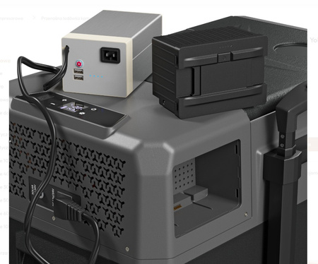 Lodówka kompresorowa Yolco BCX50 Carbon