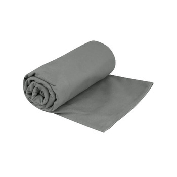 Ręcznik plażowy szybkoschnący SeaToSummit Drylite Towel Microfibre M szary