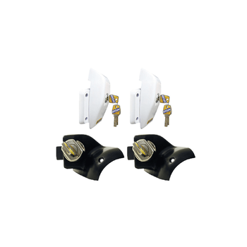 Blokady drzwi HEOSafe zestaw 4 szt. Ducato Boxer Jumper białe