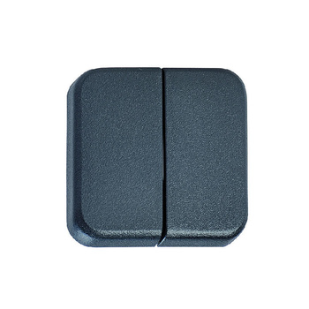 Włącznik podwójny czarny Fawo