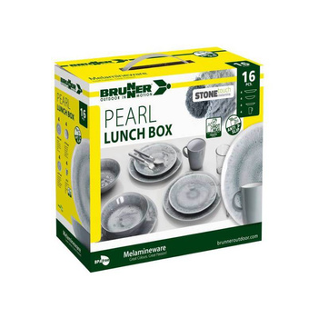 Zestaw obiadowy Brunner Pearl Lunch Box 16 szt.