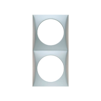 Ramka podwójna Berker chrom mat