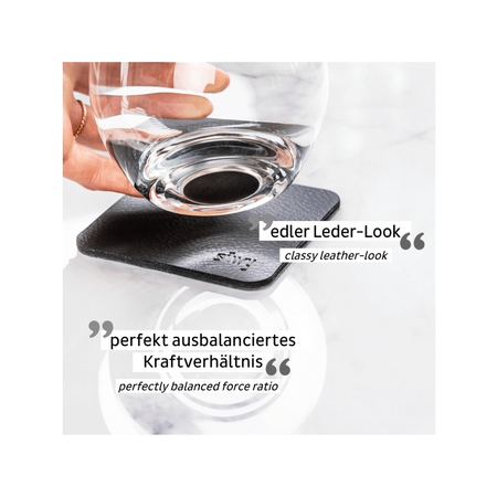Zestaw szklanek z magnesem Silwy Longdrink Crystal Glass