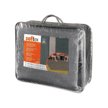 Mata podłogowa Arisol Softex 250x500 cm szara