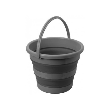 Składane wiadro Brunner Drum Fold-Away 10l szare