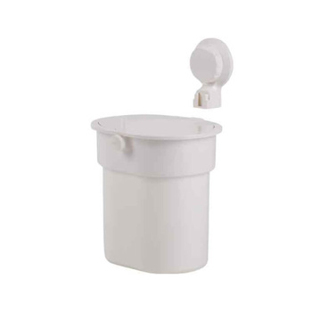 Kosz na śmieci z przyssawką Camp4 biały do 3 kg