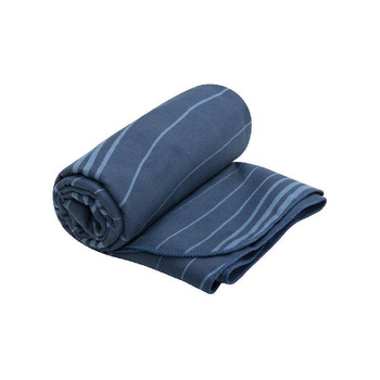 Plażowy ręcznik szybkoschnący SeaToSummit Drylite Towel XL granatowy