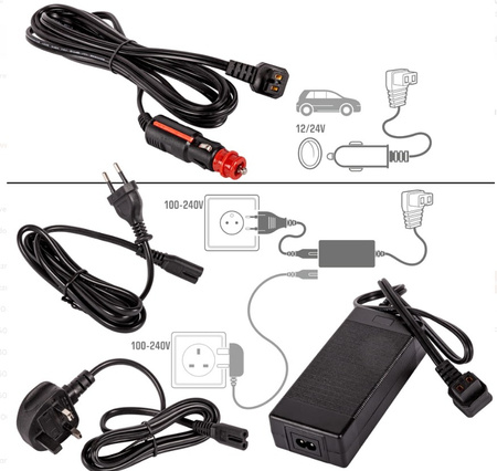 Lodówka kompresorowa Yolco BCX50 Carbon