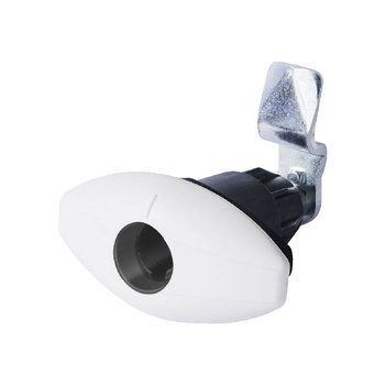 Zamknięcie eliptyczne STS/ZADI Safe-Tec biało-szare