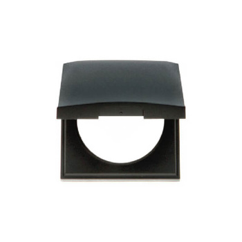 Ramka pojedyncza z klapką Berker antracyt