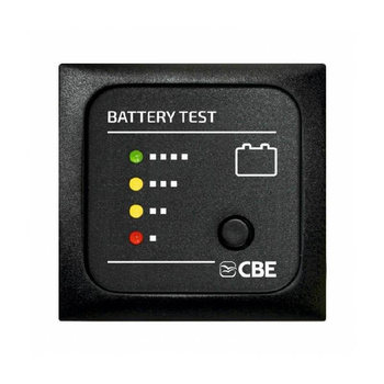 Tester baterii /wskaźnik naładowania akumulatora 12V CBE