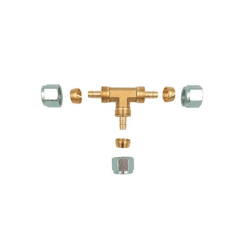 Złącze trójnik do węża LPG PCV 8/8/8 mm