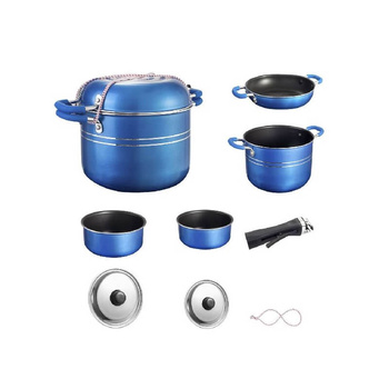 Zestaw garnków Brunner Skipper 7+1 Ø18 cm