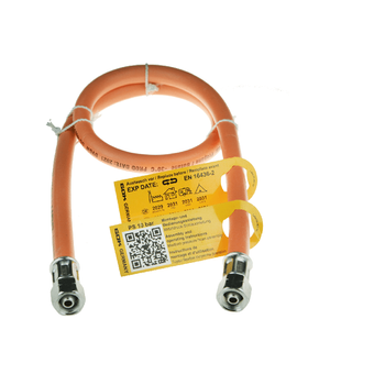 Wąż gazowy GOK 1/4 LH-UEM PS 10 bar 100 cm