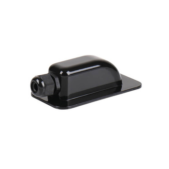 Przejściówka dachowa pojedyncza na przewody Carbest czarna