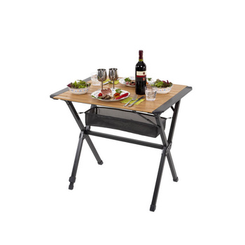 Stolik bambusowy Camp4 Mendoza 80 x 60 cm