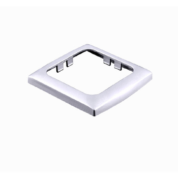 Ramka pojedyncza 6x6 cm srebrna