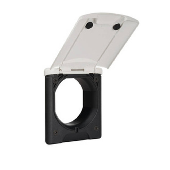 Klapka gniazda zewnętrznego Reimo biała