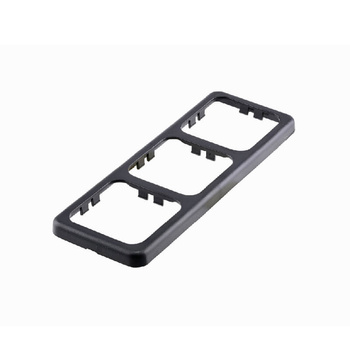 Ramka potrójna 170x60 mm czarna