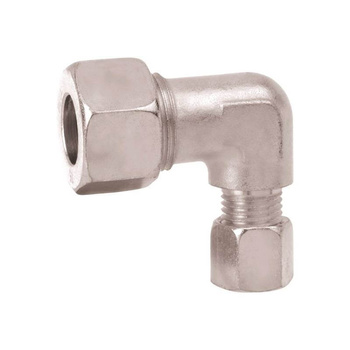 Kątowy króciec gazu GOK RVS 10 x RVS 8