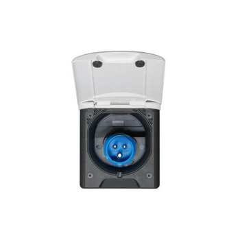 Gniazdo elektryczne CEE zewnętrzne z klapką Reimo