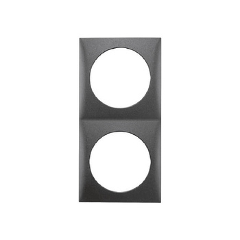 Ramka podwójna Berker antracyt