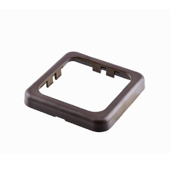 Ramka pojedyncza 6x6 cm brązowa